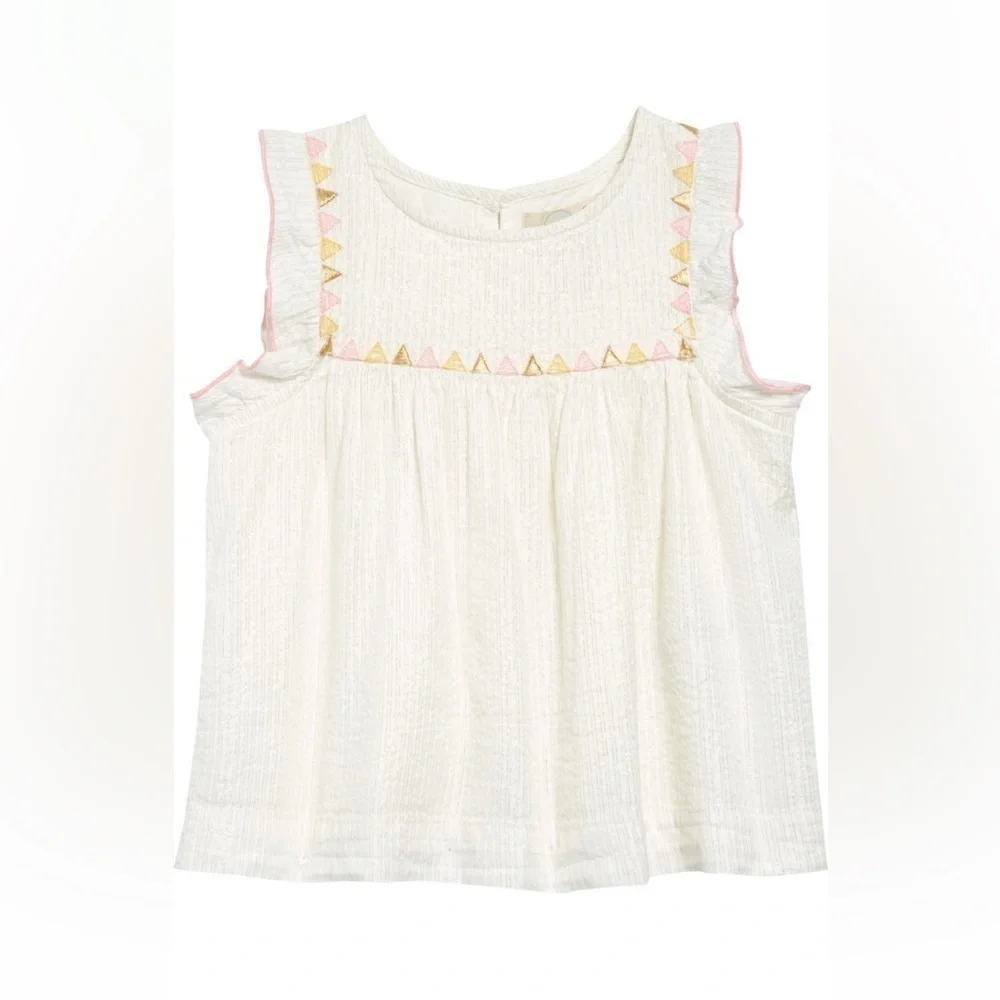 Peek NWOT girls top.  Size M (8)